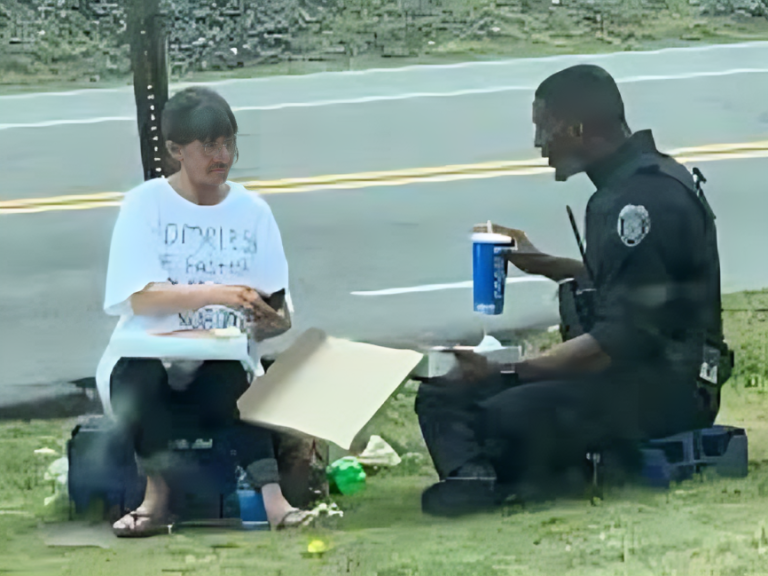 Kindness Police Officer